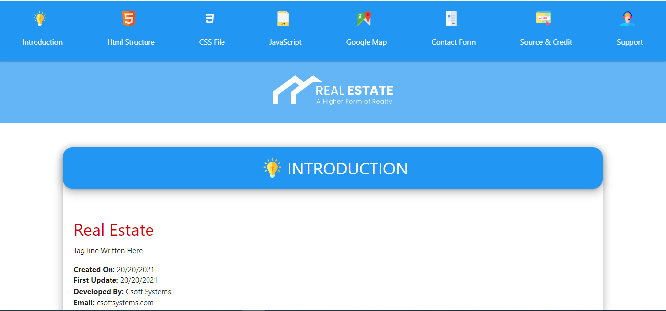 Documentation Website