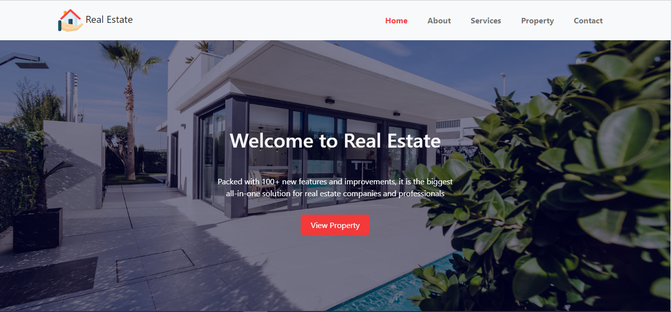 Real Estate Landing Page